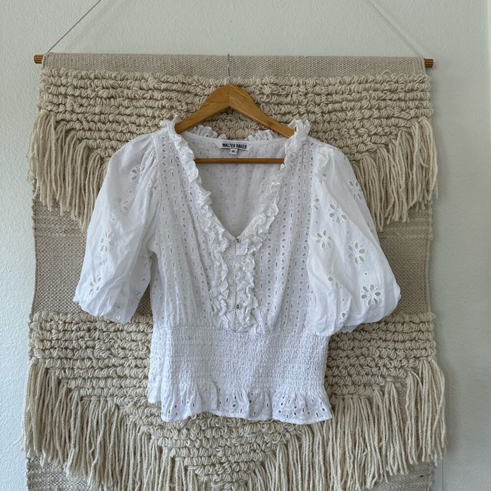 Walter Baker Lovina Eyelet Blouse